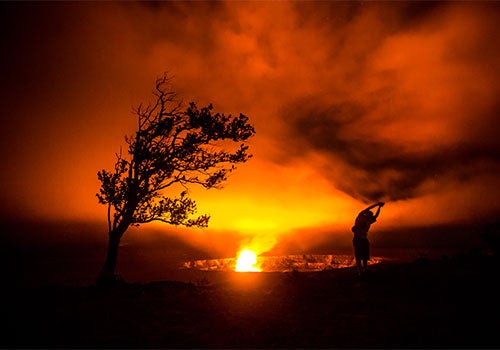 Lava Glow - Kilauea Hike & Glow (Kona) in Hilo, Hawaii