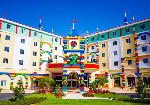 LEGOLAND Hotel at LEGOLAND Florida Resort allows children to fully immerse themselves in the world of LEGO!