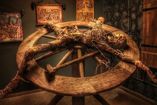 The Wheel at Medieval Torture Museum - Los Angeles, CA