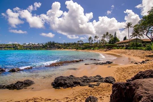 Beach at Napili Shores Maui by Outrigger.