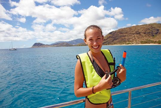 Snorkel with in-water guides