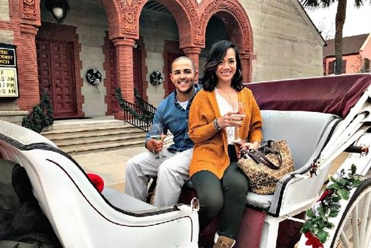 Private Carriage Ride with Wine - The Tasting Tours St. Augustine