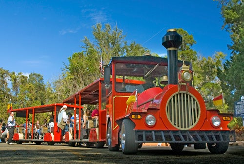 Hop on and off at over 20 convenient stops around St. Augustine!