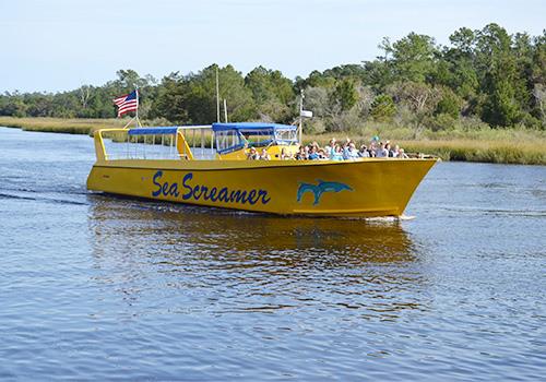 Sea Screamer- Myrtle Beach Dolphin Cruises in Little River, South Carolina
