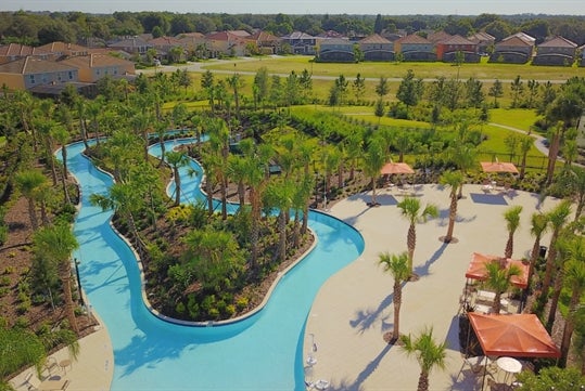 Lazy river is amongst the many amenities at Solterra Resort Orlando by Global Vacation Rentals