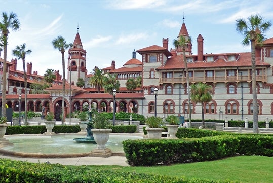 Flagler College is a currently active college in the heart of St. Augustine.