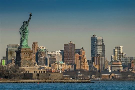 Statue of Liberty & Ellis Island in New York, NY