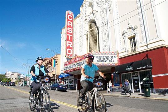 Streets of San Francisco bike tour.