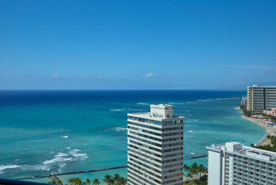 Ocean View at Waikiki Beach Marriott Resort and Spa.