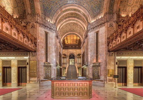 The magnificent Woolworth Building Lobby - Woolworth Tours in New York, New York