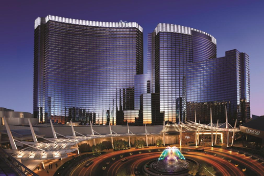 ARIA Resort & Casino in Las Vegas, Nevada.