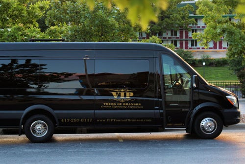 Custom 18 Passenger Mercedes Sprinter Coach
FREE On Board WiFi - A Taste of Branson Guided Wine and Food Tour in Branson, Missouri
