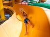 Experience high-speed thrills on twisting water slides.