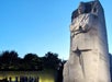 A memorial of Martin Luther King Jr. carved by sculptor Lei Yixin in Washington, DC.