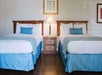 Guest room with two beds.