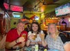 Three crawlers at Suzie Wongs, drink beer