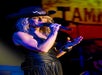 A close-up of one of the singers in America's Top Country Hits in Branson, Missouri.