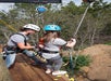 Dueling Zipline and True Blue Rappel at Anakeesta Adventure Park in Gatlinburg, Tennessee