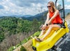 Rail Runner Single-Rail Mountain Coaster at Anakeesta in Gatlinburg, Tennessee