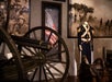 Ancient Ozarks Natural History Museum's display of Canon Soldier Uniform