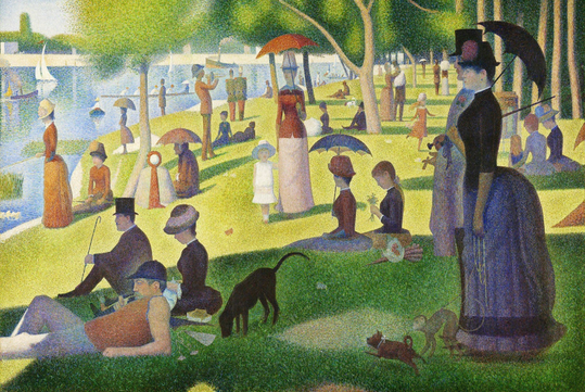 Art exhibit at the Art of Chicago 