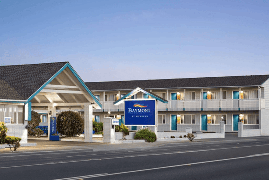 Hotel exterior.
