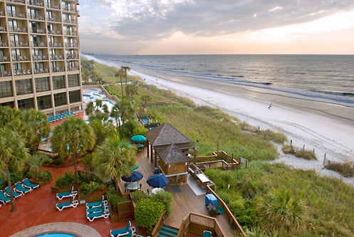 The views at Beach Cove Resort are simply spectacular.