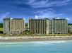 The all oceanfront Beach Cove Resort.