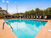 Outdoor pool at Best Western Asheville Tunnel Road, NC. 