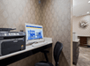 Business center at Best Western Beacon Inn, MI.