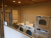 Freshen up your wardrobe with easy access to the guest laundry.