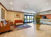 Spacious lobby common area for relaxation and socializing.