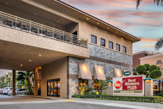 Hotel exterior.