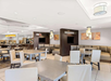 Plenty of seating in the breakfast area.