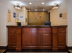 Front desk.