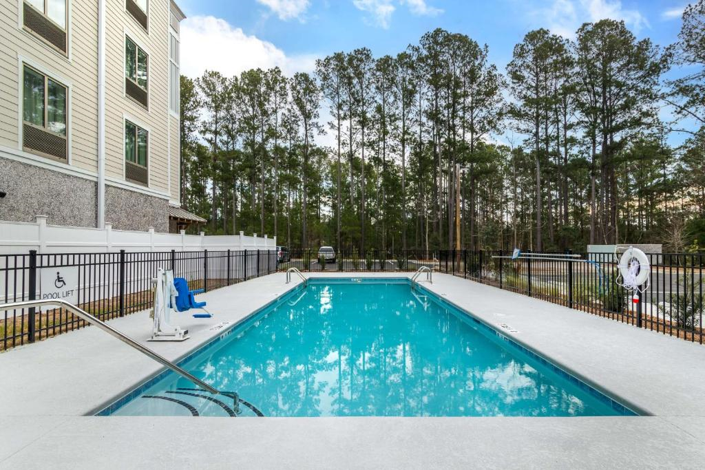 Take a refreshing dip in the outdoor pool