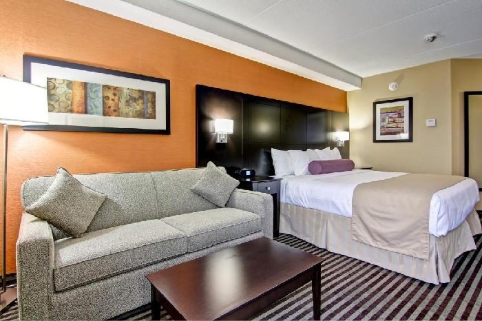 1 King bed, sofa bed at Best Western Plus Toronto North York Hotel & Suites, ON.