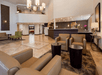 Lobby and Front desk at the hotel.