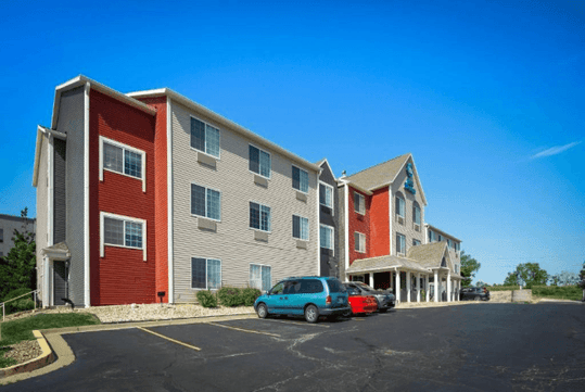 Hotel exterior.