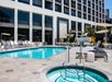 Outdoor pool on property.