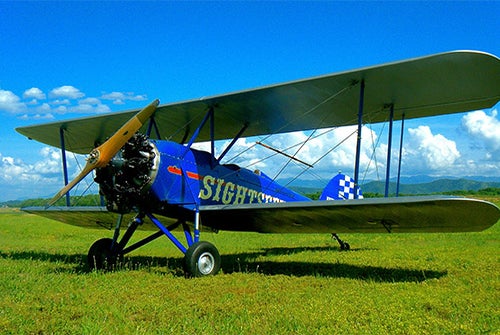 Sky High Air Tours Biplane Rides, located at the Gatlinburg Pigeon Forge Airport in Sevierville, Tennessee