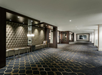 Hallway at Boston Park Plaza.