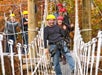 On our authentic zipline canopy tours enjoy sky bridges and fellowship!