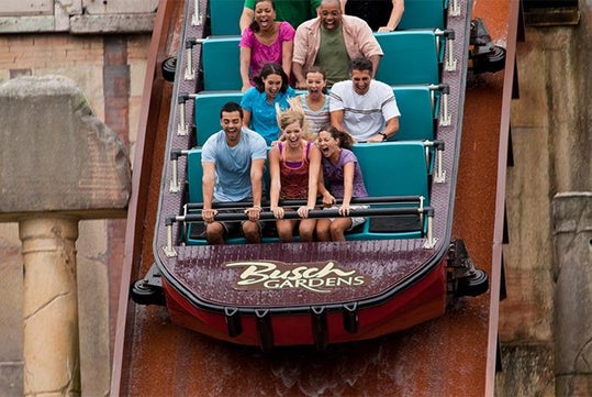 Escape from Pompeii - Busch Gardens Williamsburg in Williamsburg, Virginia