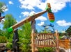 Soaring Timbers ride at Canada's Wonderland in Vaughn, ON.