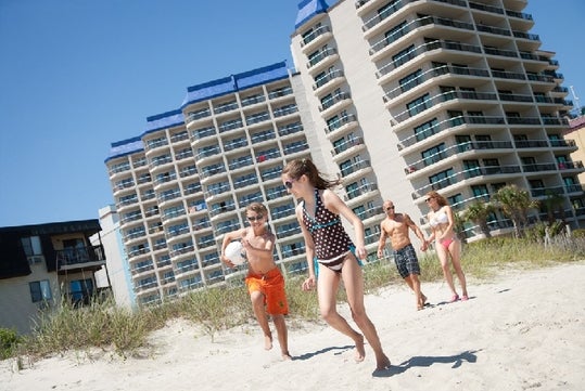 Beach - Carolina Winds Oceanfront Resort in Myrtle Beach, SC