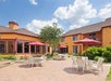 Beautiful courtyard at Chicago Club Inn & Suites.