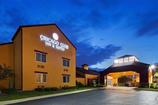 Hotel exterior.