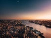 View of the city from the south side of Edge New York.