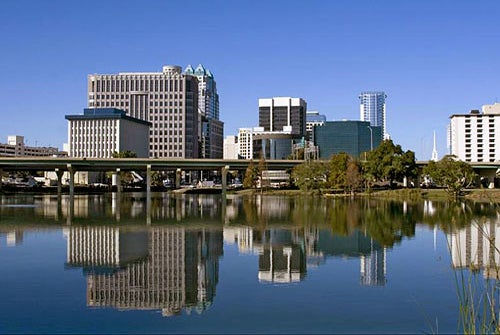 Downtown Orlando, often never seen by tourists!